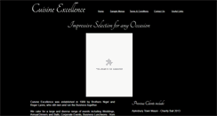 Desktop Screenshot of cuisineexcellence.co.uk